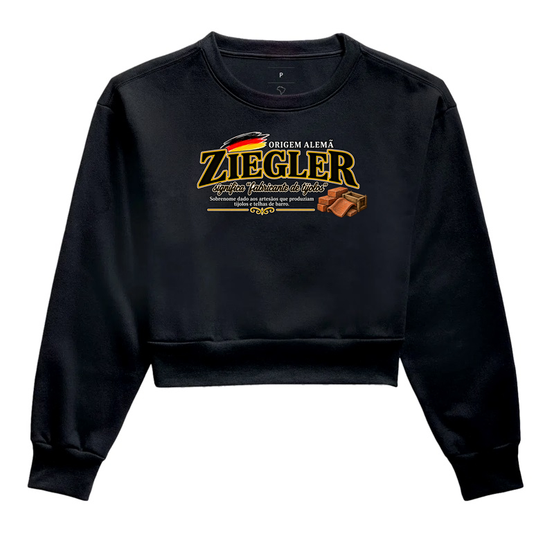 Ziegler  - Cropped Moletom