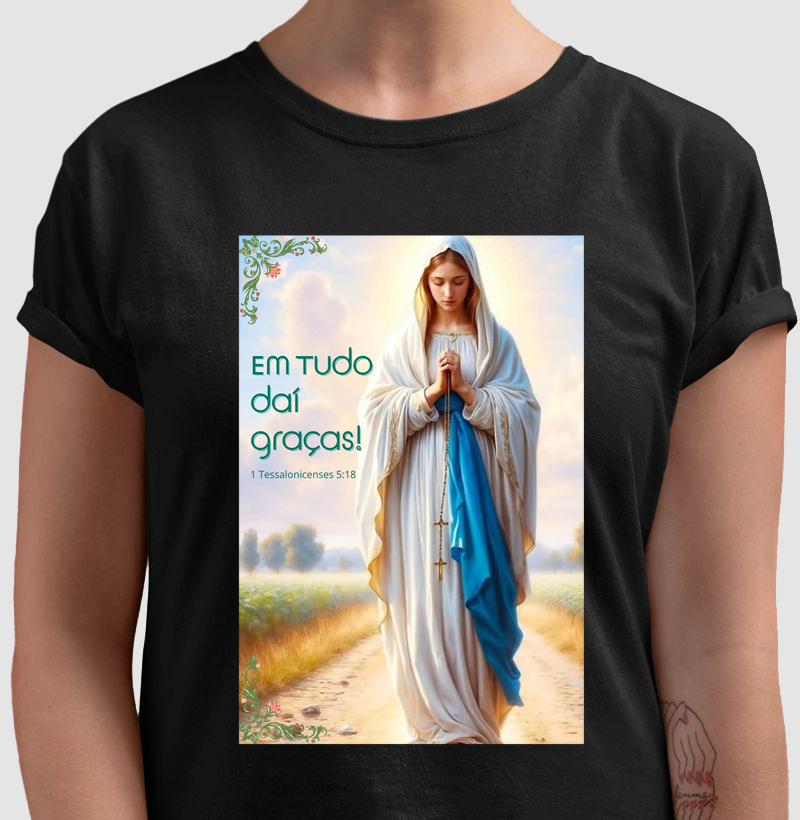 Em tudo daí graças