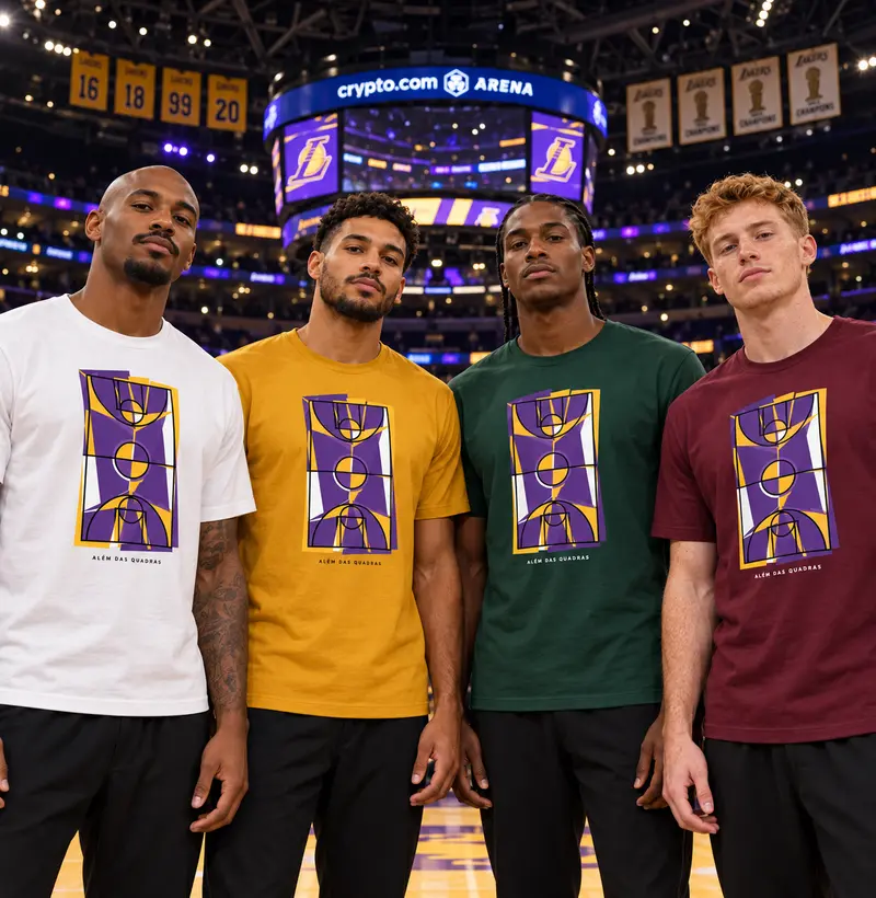 Camiseta de Basquete Piso — Los Angeles