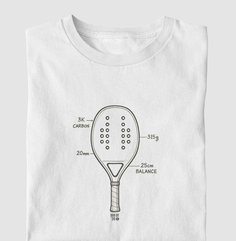 Beach Tennis Raquete Rascunho