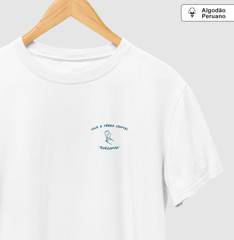 Viva a terra santa! Borgonha - PREMIUM - Algodão Peruano