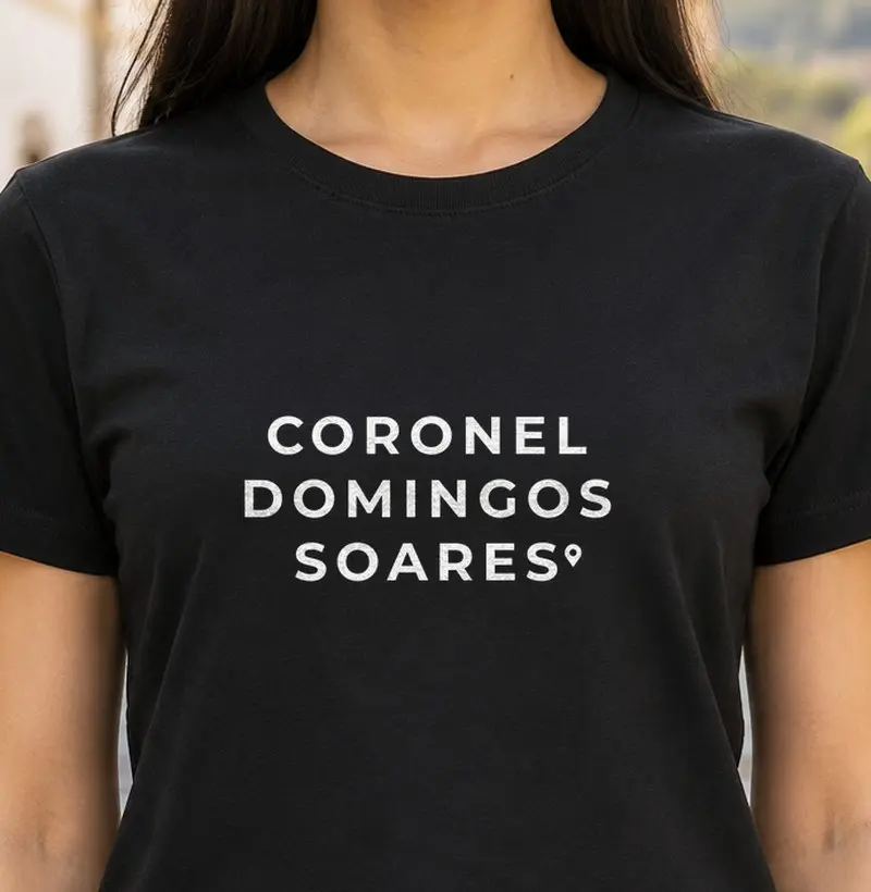 Coronel Domingos Soares | Pin PR - Camiseta