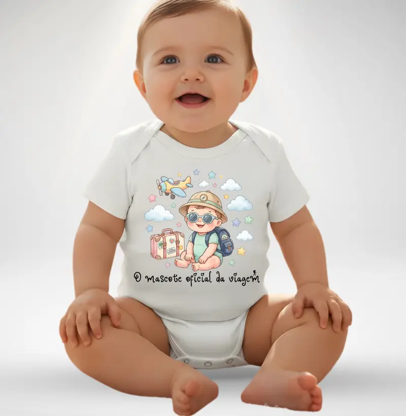 Body Infantil - O Mascote Oficial da Viagem – Baby Excursionista