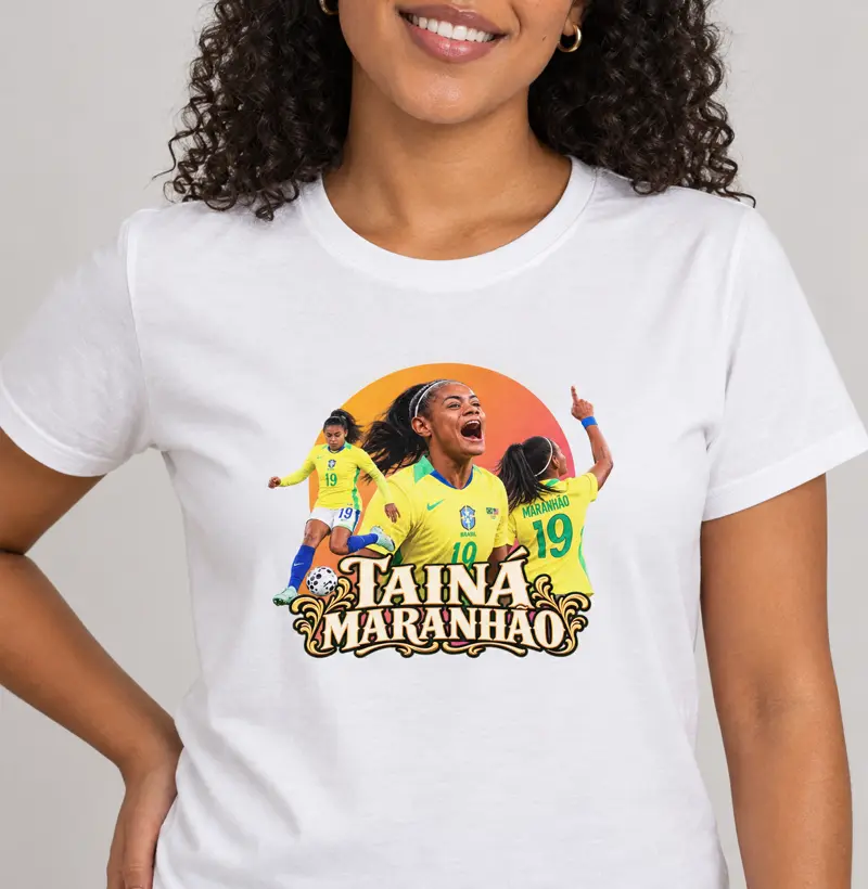 Tainá Maranhão — Camisa 19 do Brasil - Camiseta