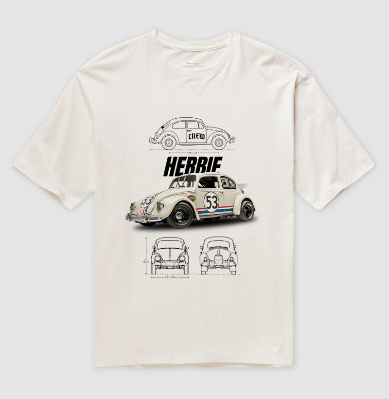 Camiseta Oversized - Herbie