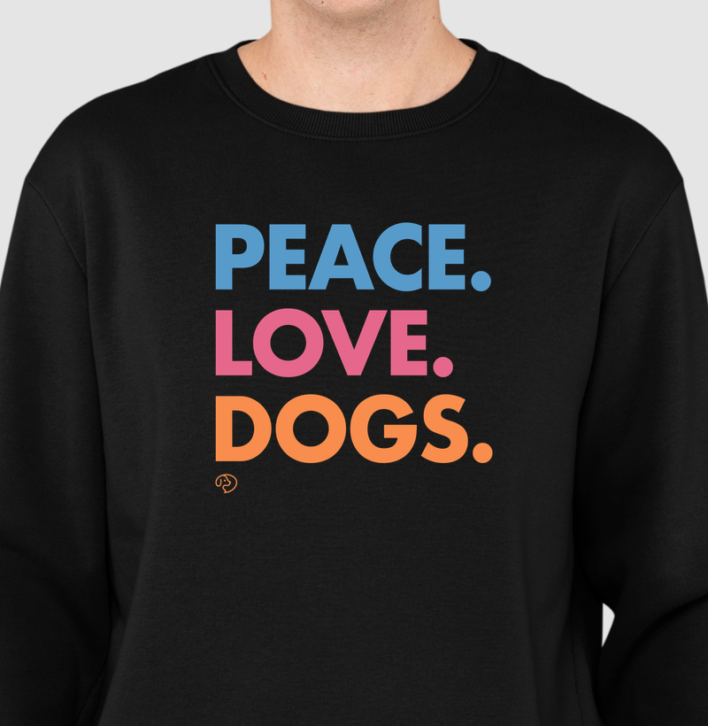 Peace. Love. Dogs.