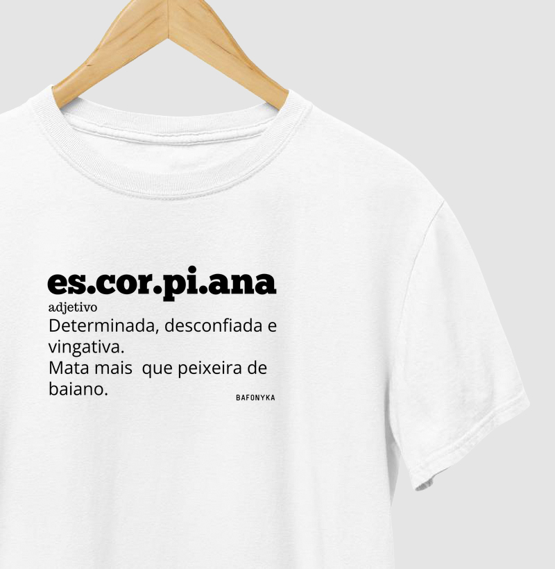 🔥 Escorpiana: Não Testa