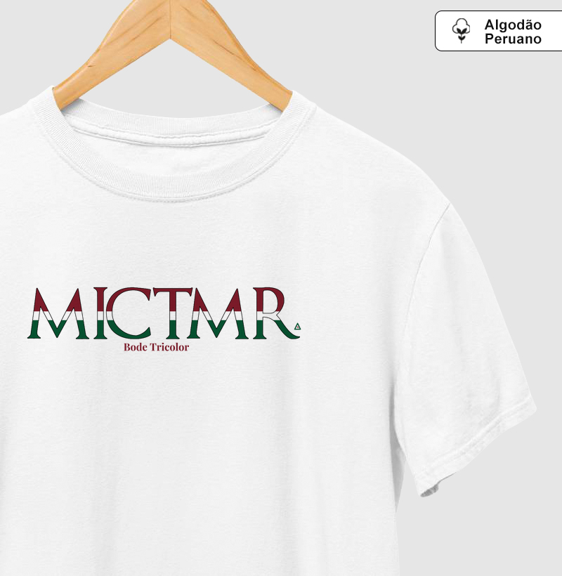 Camiseta Algodão Peruano MICTMR Tricolor Carioca- Mr. GADU