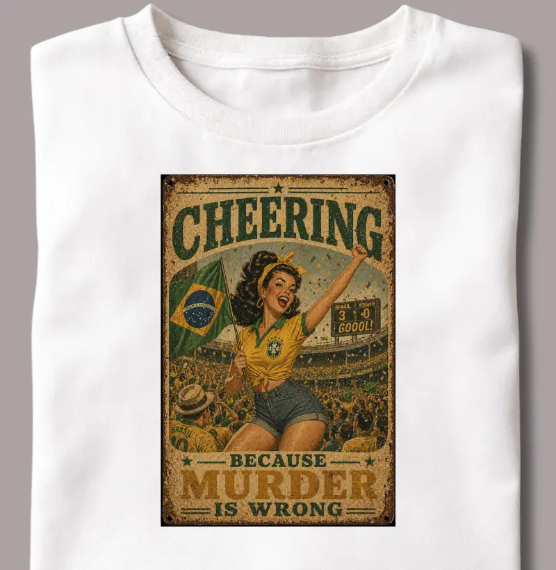 Cheering Because Murder ir Wrong