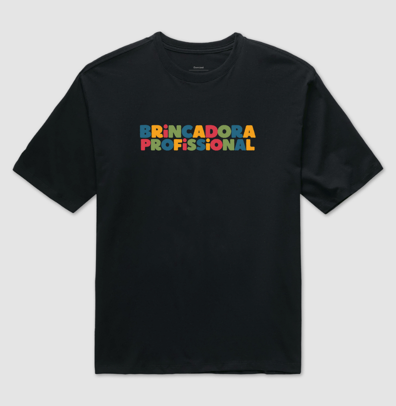 Camiseta brincadora profissional