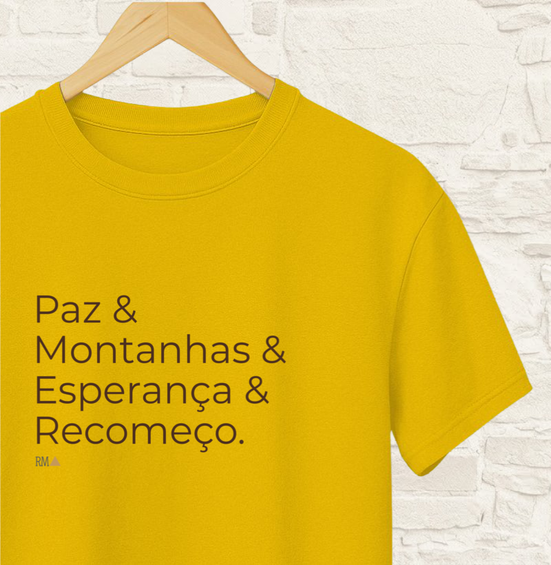 Paz & Montanhas & Esperança & Recomeço