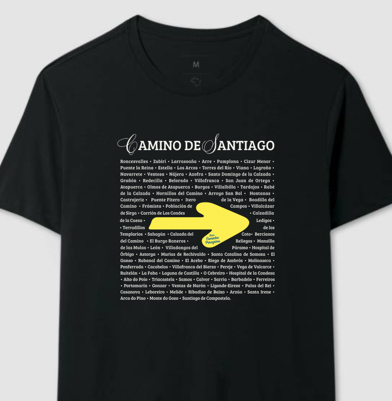 Camino de Santiago | Etapas Francês | Seta Amarela