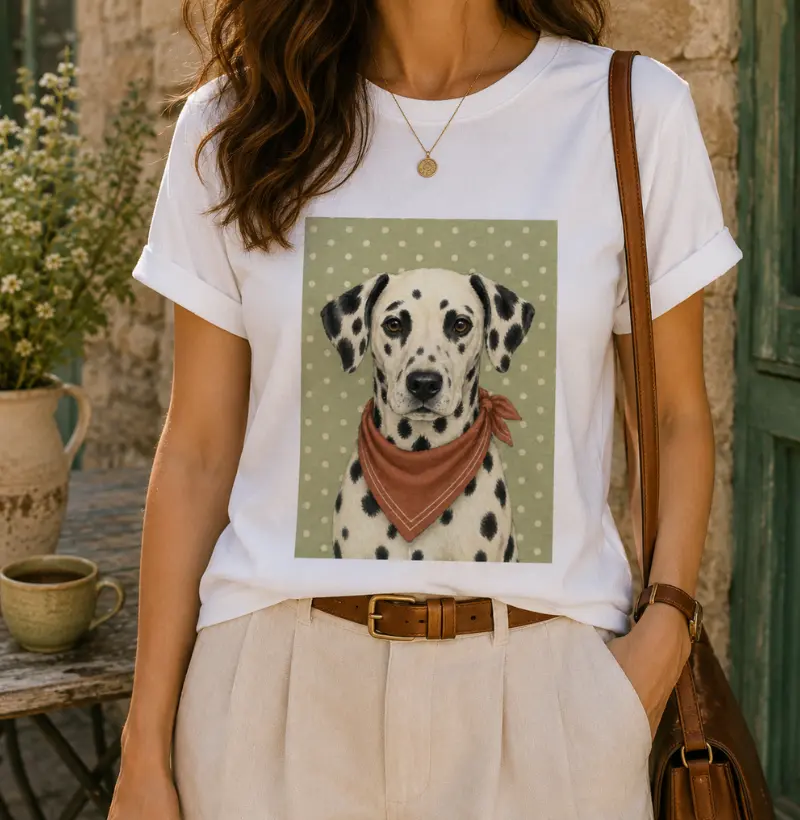 Dalmata - Gentle Paws - Camiseta