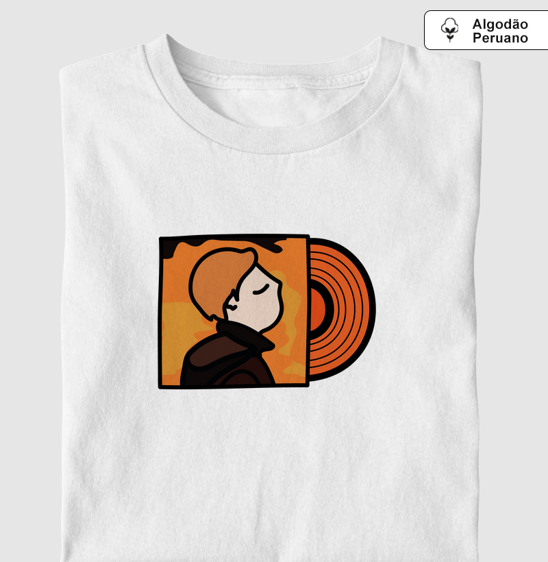 Camiseta Algodão Peruano Inspiração David Bowie - Low