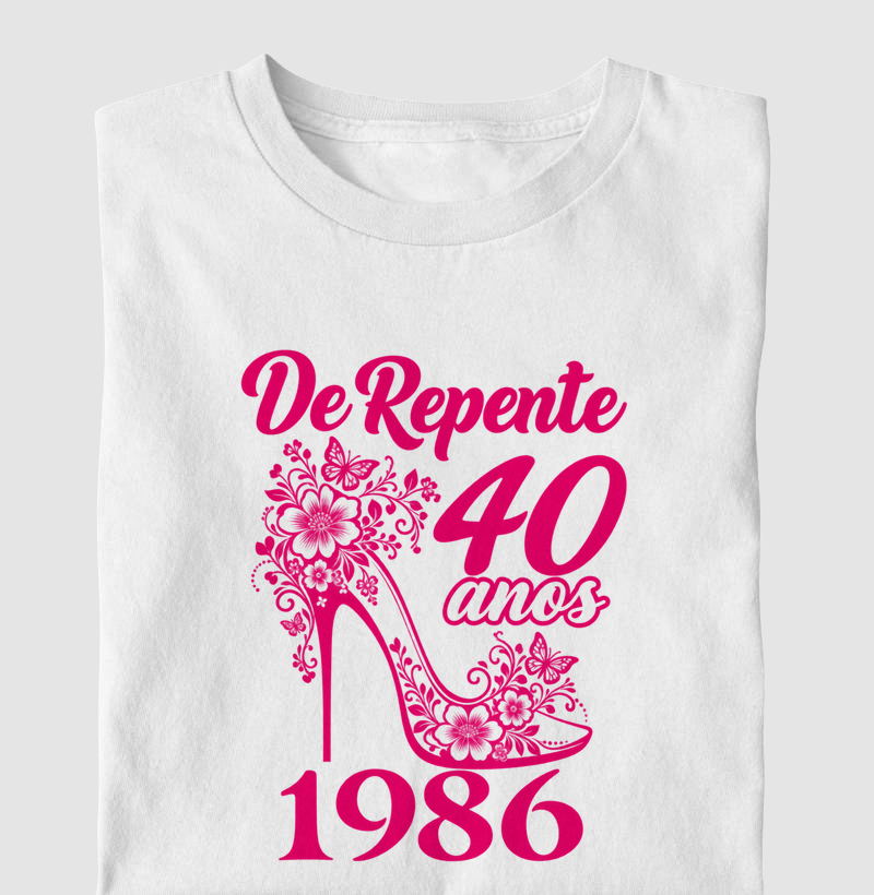 De Repente 40 anos sapato 1986