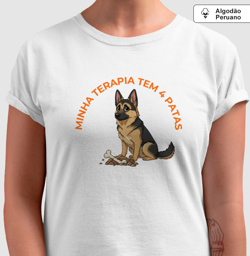 Pastor Alemão TERAPIA Malha Peruana