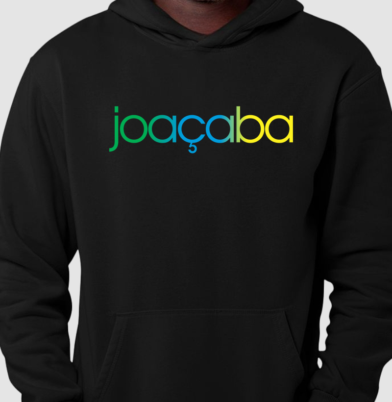 Hoodie Moletom Joaçaba Cores da Bandeira