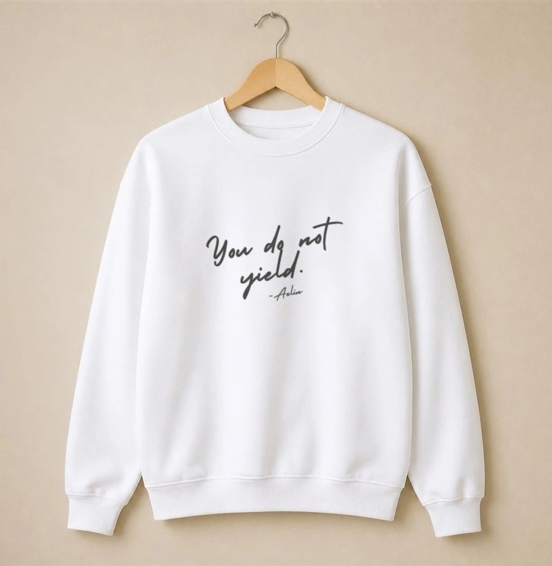 You do not yield quote