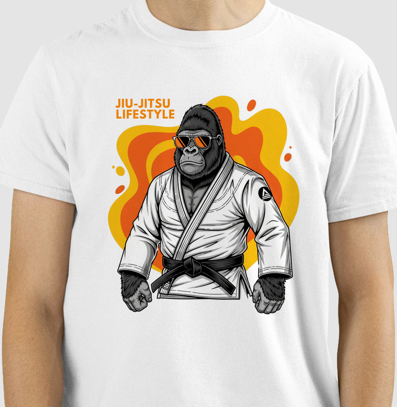 Macaco Óculos - Jiu-Jitsu