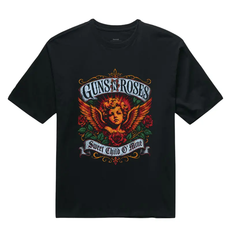 Camiseta oversized Sweet Child O’ Mine