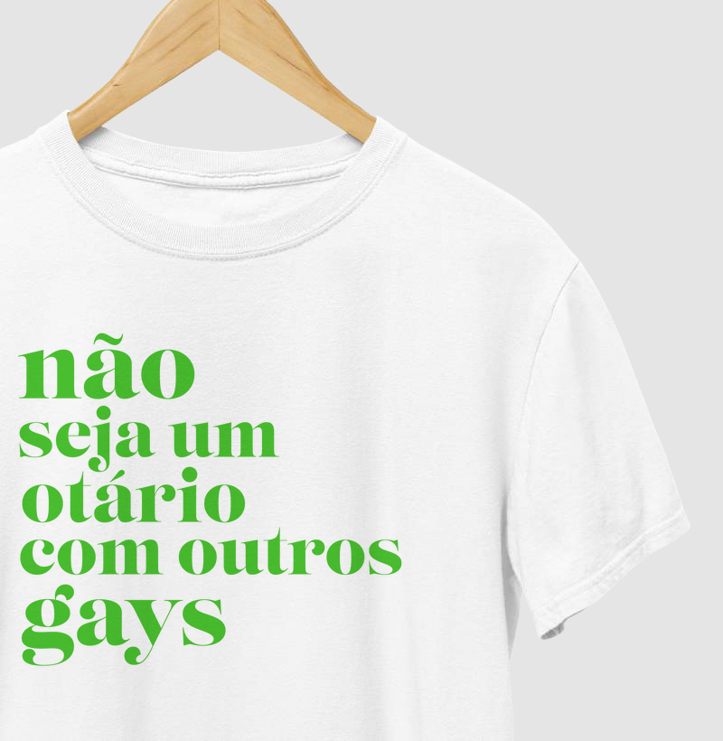 Não seja otário com outros gays
