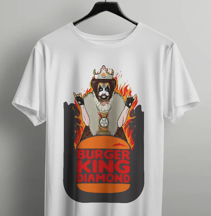 Camiseta És Burguer King Diamond
