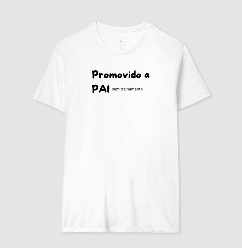 Camiseta Promovido a pai