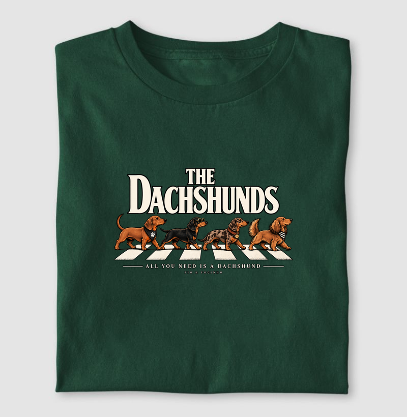 Camiseta Dachshund / Pet Lovers | The Dachshunds - Camiseta