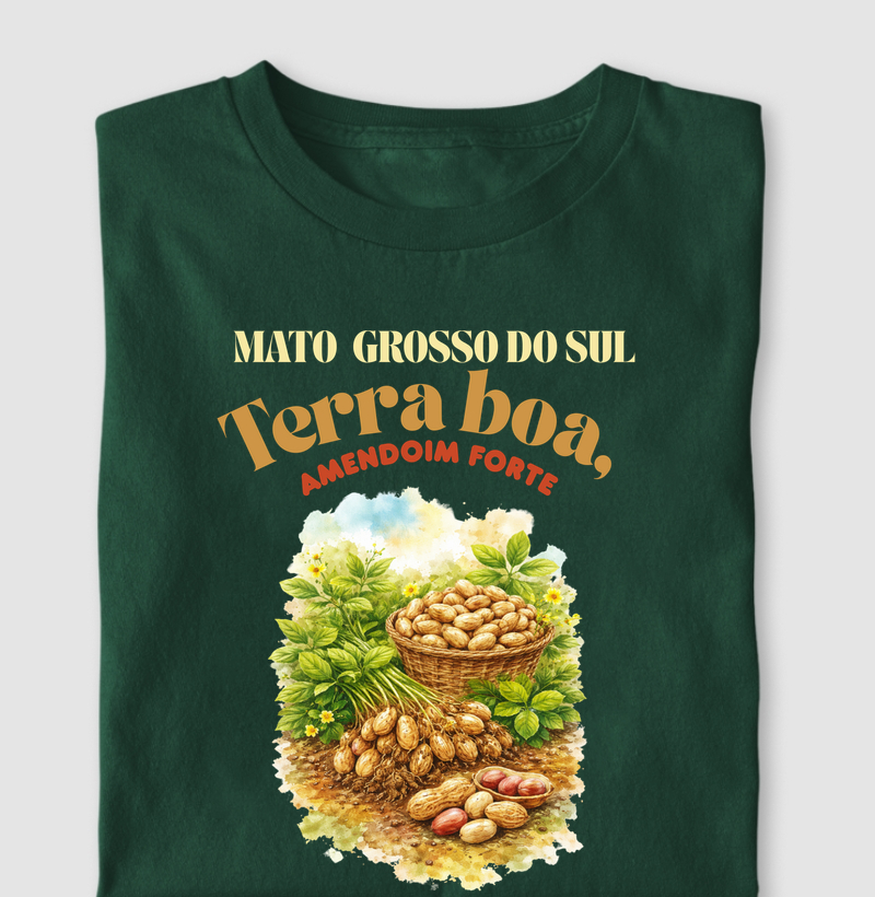 Mato Grosso do sul, terra boa, amendoim forte