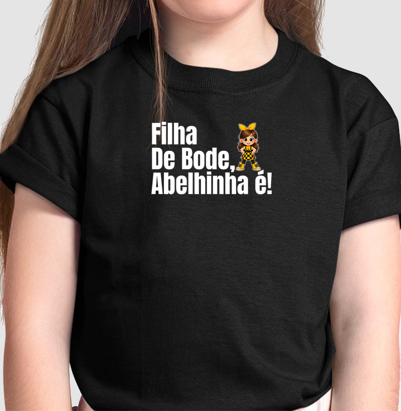 Camiseta Infantil Abelhinha É - Mr. GADU