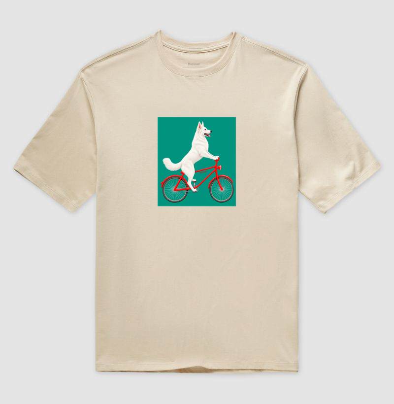 Pedal Canadense 🚲🤍🐾 - Camiseta Oversized