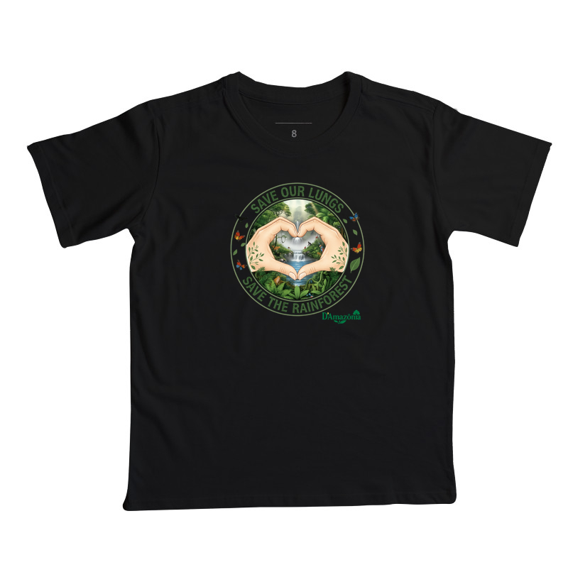 Levo a Amazônia no peito 