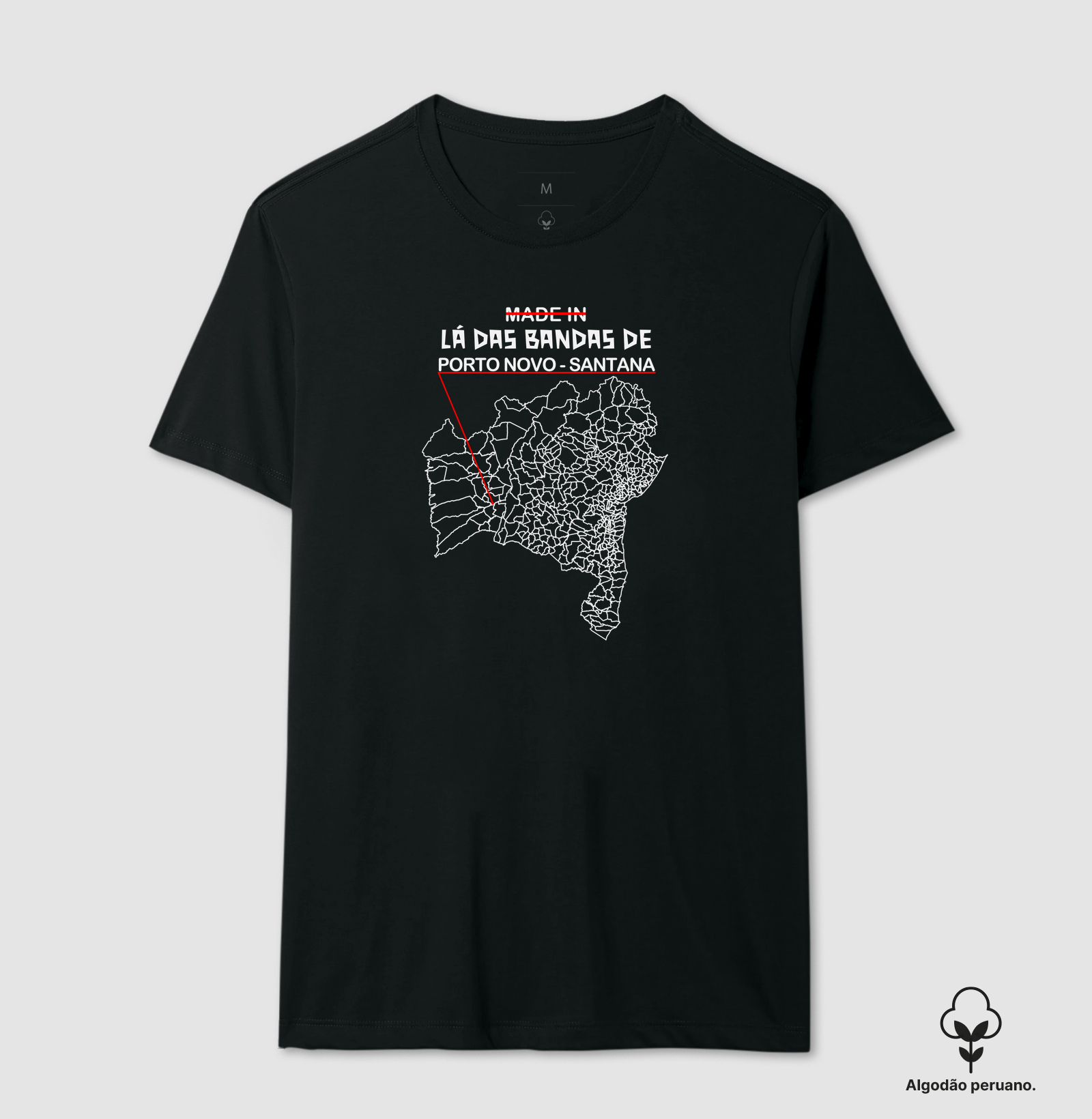 Porto Novo - Santana (BA) | Do Seu Jeito - Camiseta Algodão Peruano