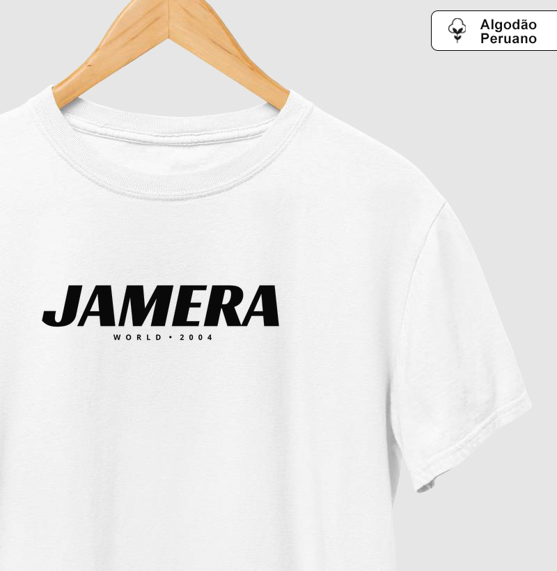 Jamera - World 2004 | Centralizada - Camiseta Algodão Peruano