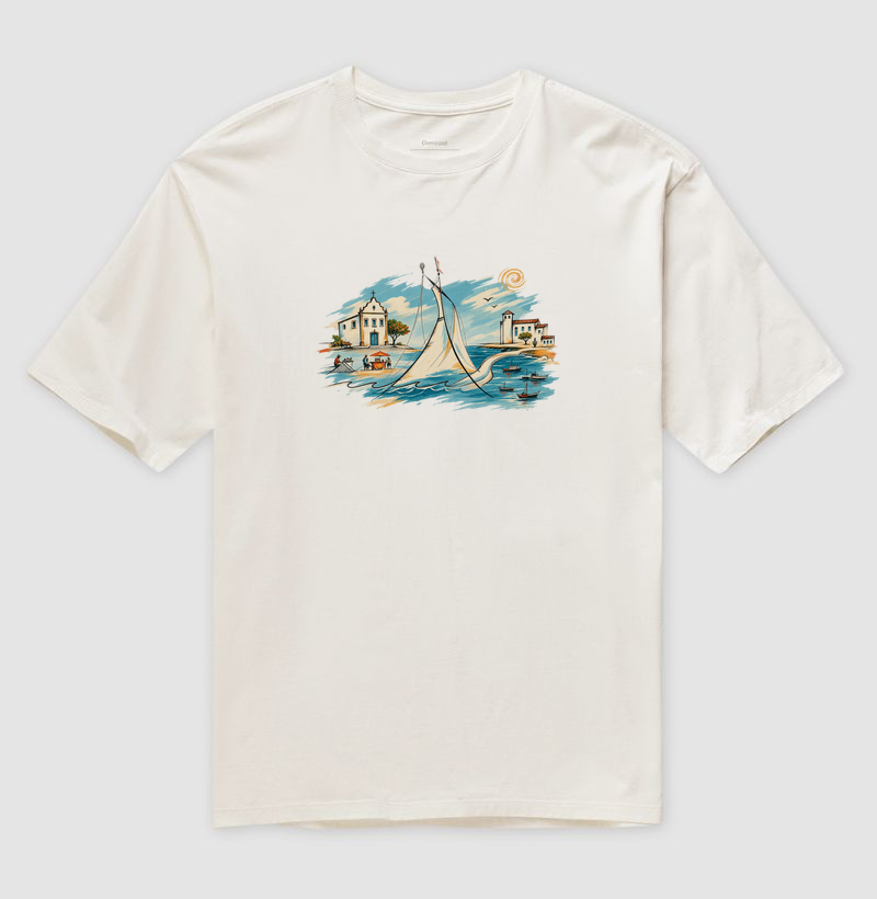 Maré da Bahia - Camiseta Oversized