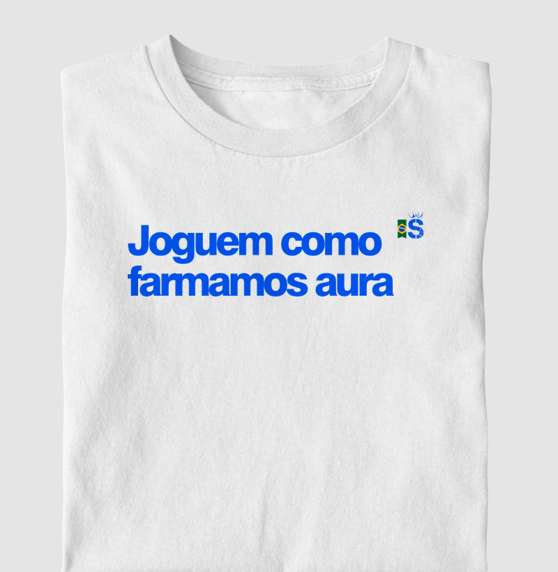 Joguem como farmamos aura - infantil