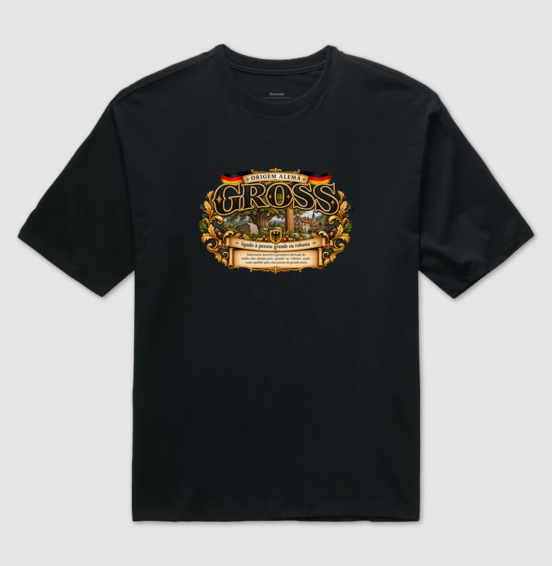 Gross  - Camiseta Oversized