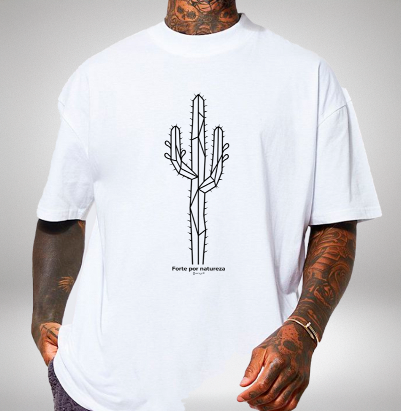 Camiseta Oversized - Forte por Natureza