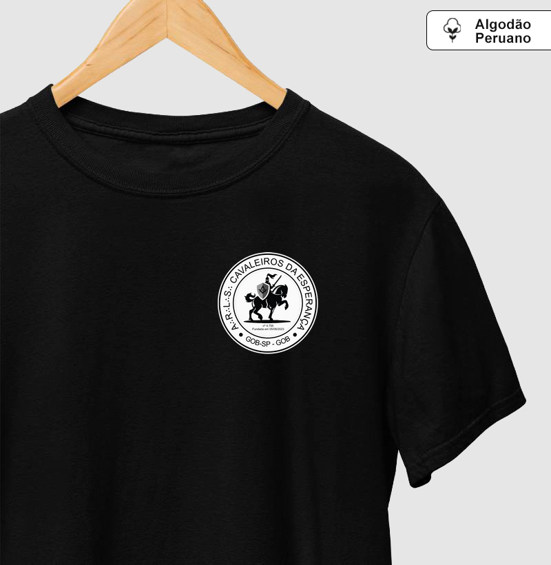 Camiseta Algodão Peruano ARLS Cavaleiros da Esperança - Mr. GADU