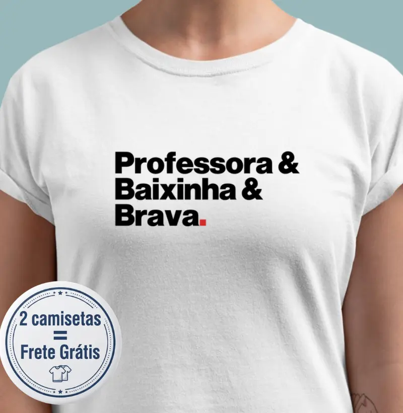 Camiseta Premium Professor/Pedagogo