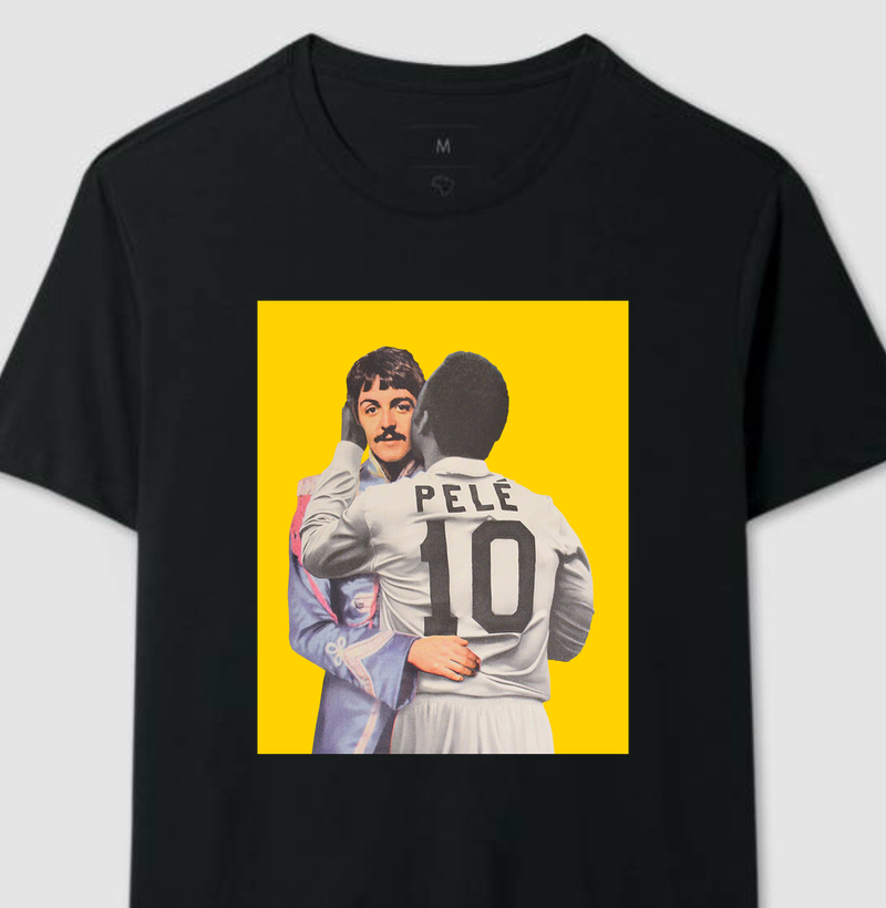 Camiseta Pelé Beijoqueiro e Paul