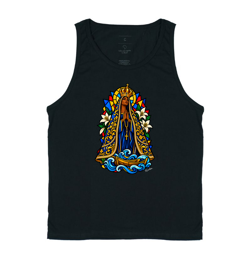 Vitral de Axé - Nossa Senhora Aparecida - Regata