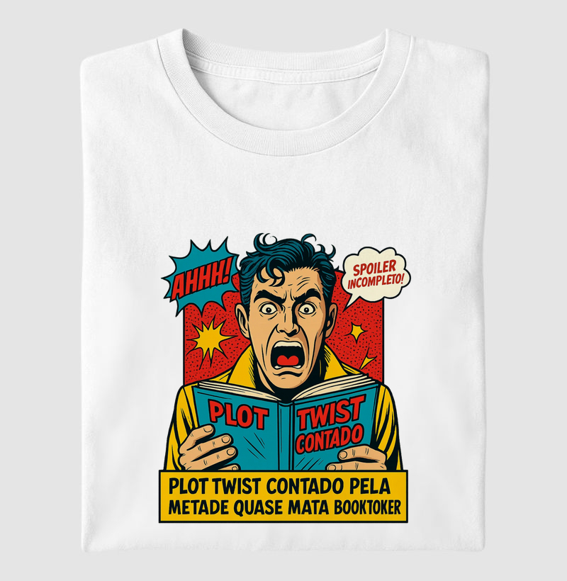 Plot twist pela metade escritor 