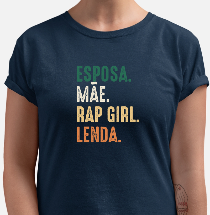 ESPOSA, MÃE, RAP GIRL, LENDA - color