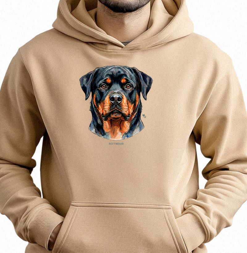 Cães - Rottweiler - Moletom Hoodie