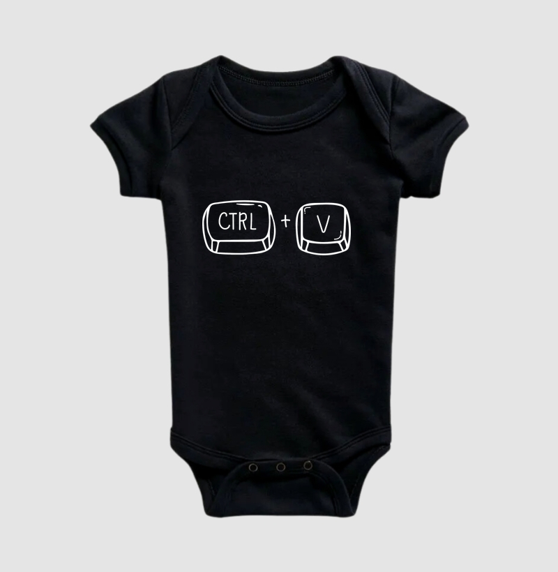 Ctrl + V (body bebê)