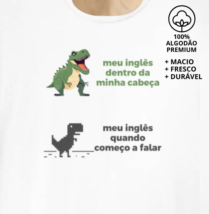 Camiseta Meu Inglês