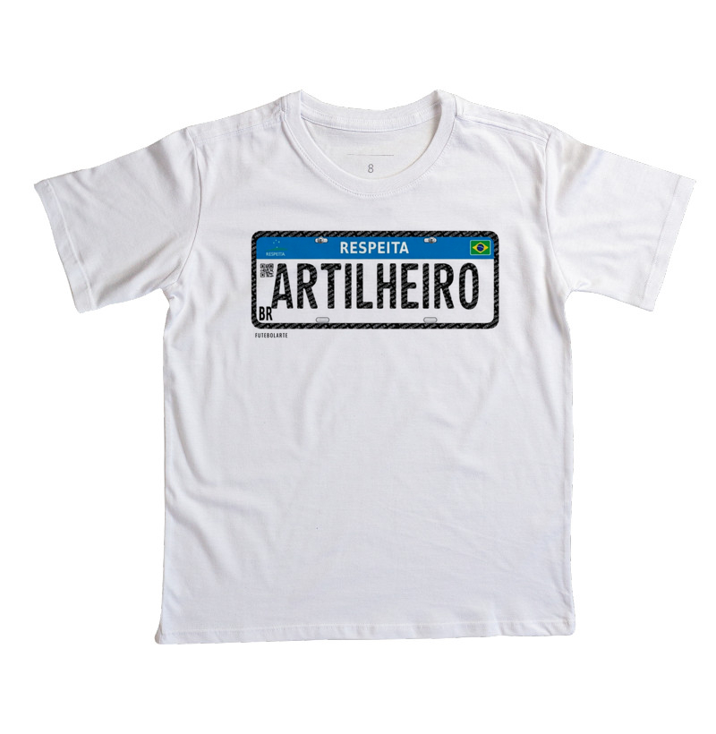 Placa Artilheiro Infantil