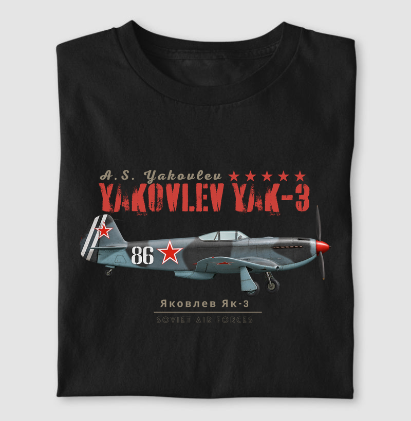 Yakovlev Yak-3 - Camiseta