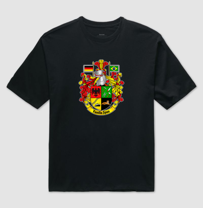 Família Span - Camiseta Oversized